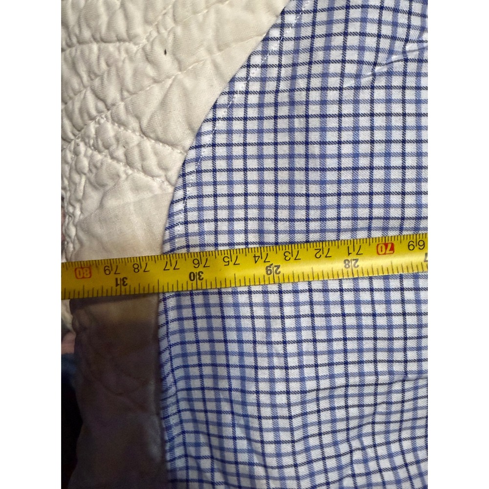 Ralph Lauren Mens XL Blue White Gingham Check Button Down Shirt Long Sleeve NWT - Picture 9 of 10